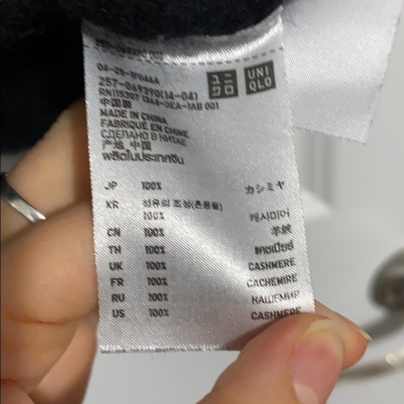 100% cashmere long sweater - Picture 3 of 3